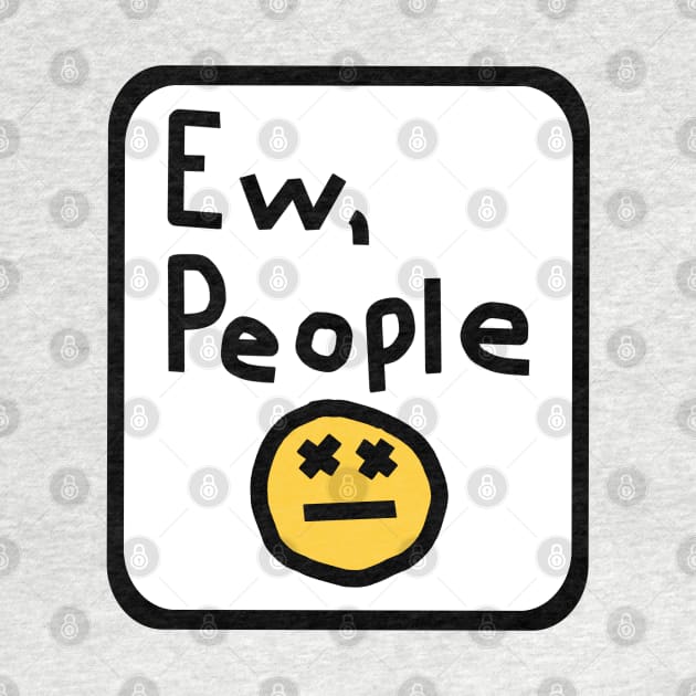 Framed Ew People Graphic by ellenhenryart